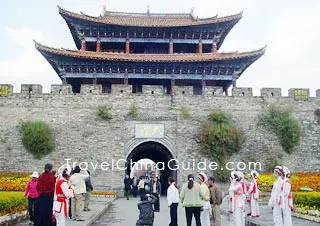 The ancient city gate